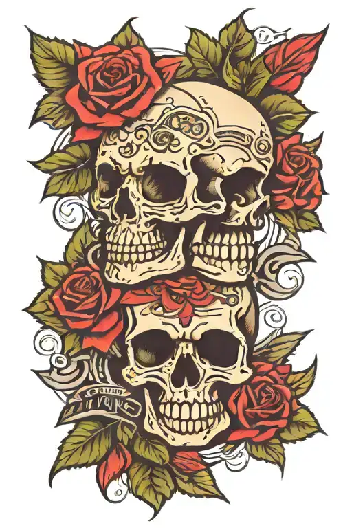 Guns N Roses Skull Child Resilience