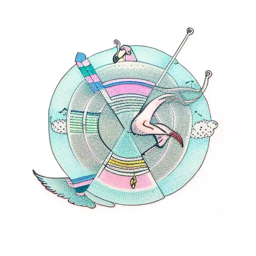 Flamingo Xylophone Tea