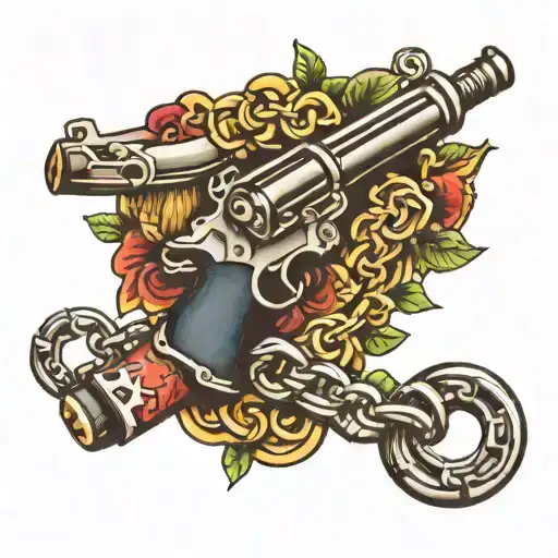 Gun And Chain