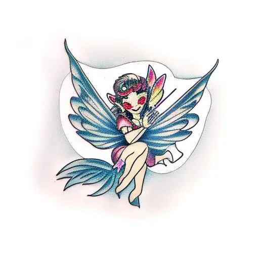 Fairy Casting A Shadow