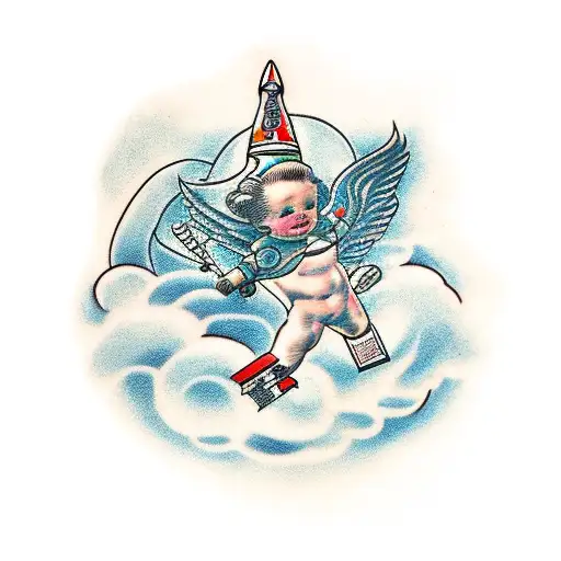 Cherub On A Rocket