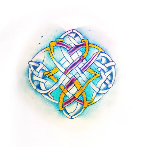 Celtic Knot With Two A's