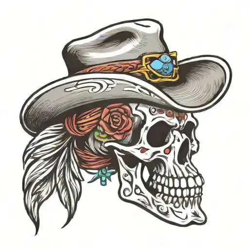 Cowboy Skull