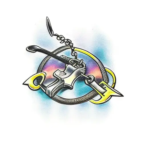 Axe With Broken Chains