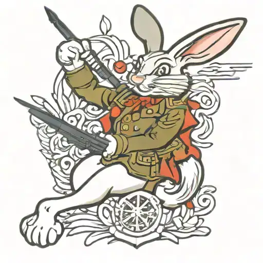 Military Bugs Bunny