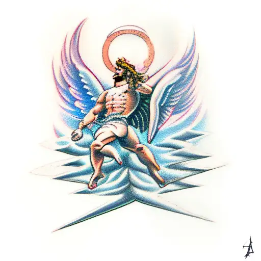 The Fall Of Icarus Mythology Design