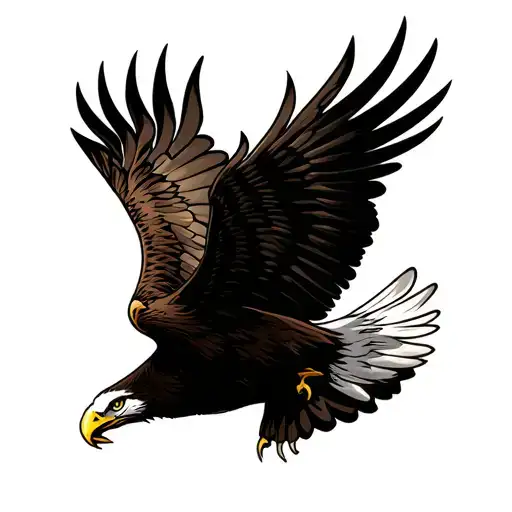 Eagle Flying