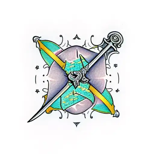 Sword With Scales Of Justice