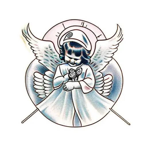 Angel Baby Cross