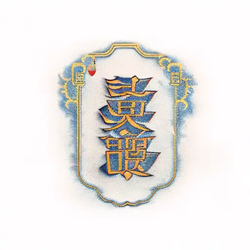 Chinese Character For Gold