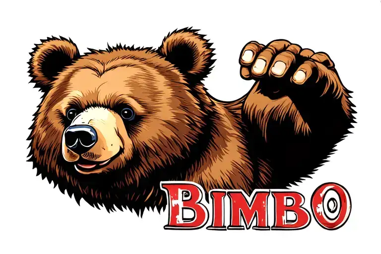 Bimbo Bear Gangster