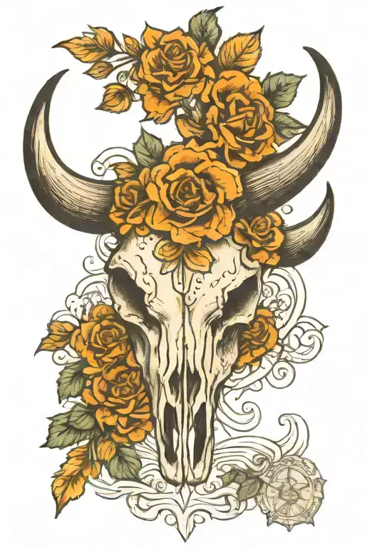 Longhorn Skull Soft Shading