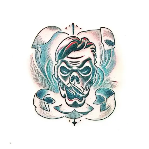 Mask Half Good And Half Bad