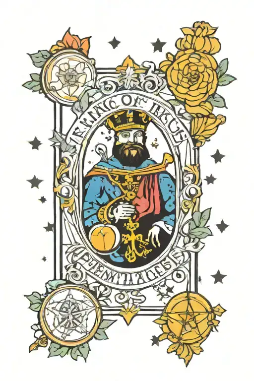 King Of Pentacles Tarot Card
