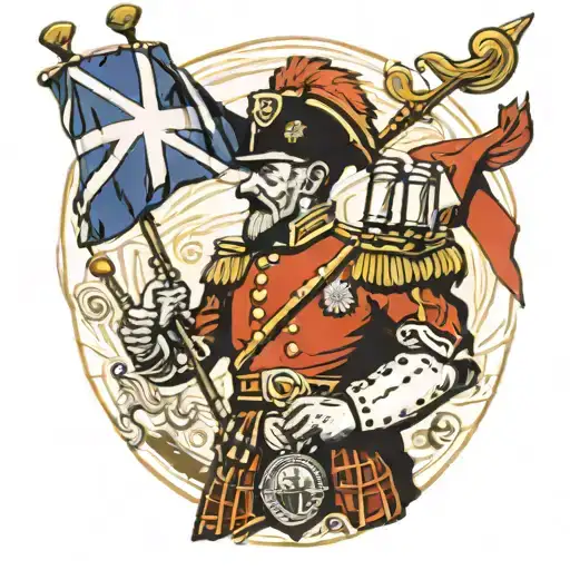 Scottish Drum Major