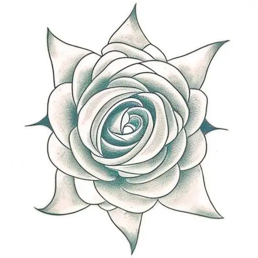 Flower With Infinity Symbol