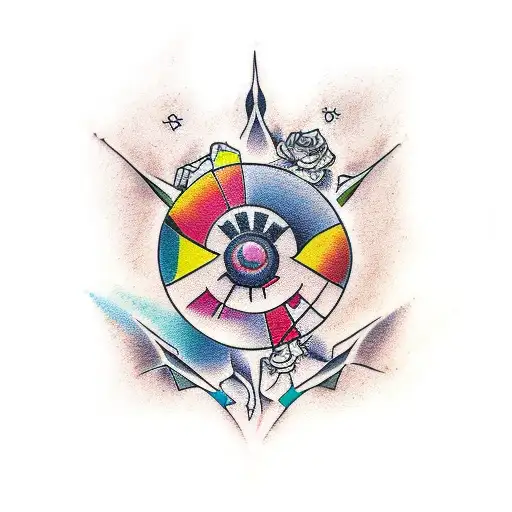 A Vibrant Abstract Design Representing The Concept Of Life