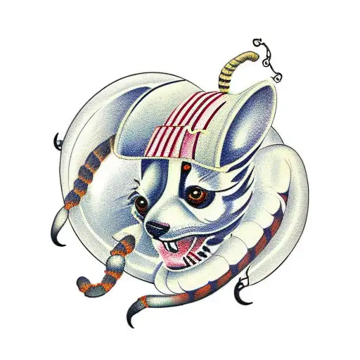 Papillon En Scorpion