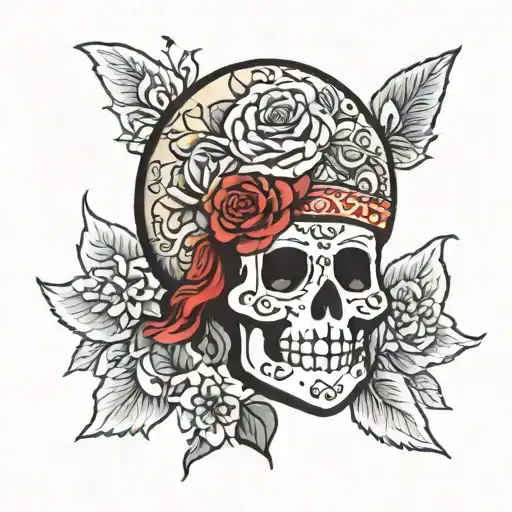 Russian Doll With Skull