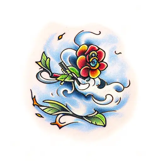 Medieval Flower Fire