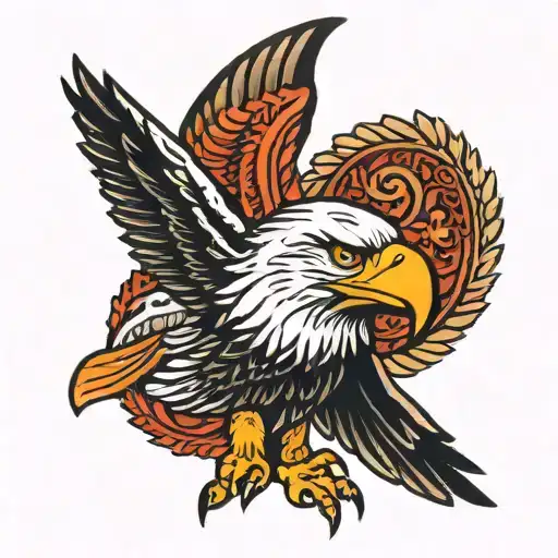 Eagle With A Rabbit Head