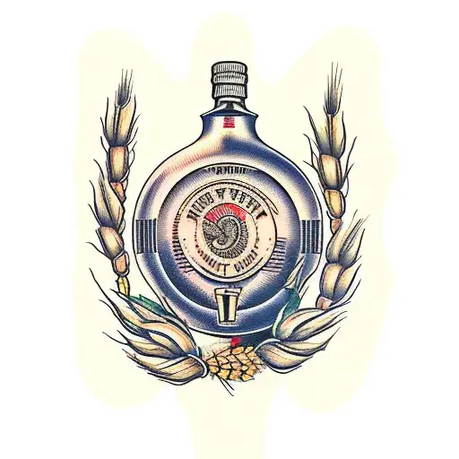 Whiskey And Classical Music Corn Wheat Barley