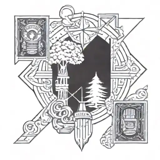 Outdoor Themed With 2 Symbols