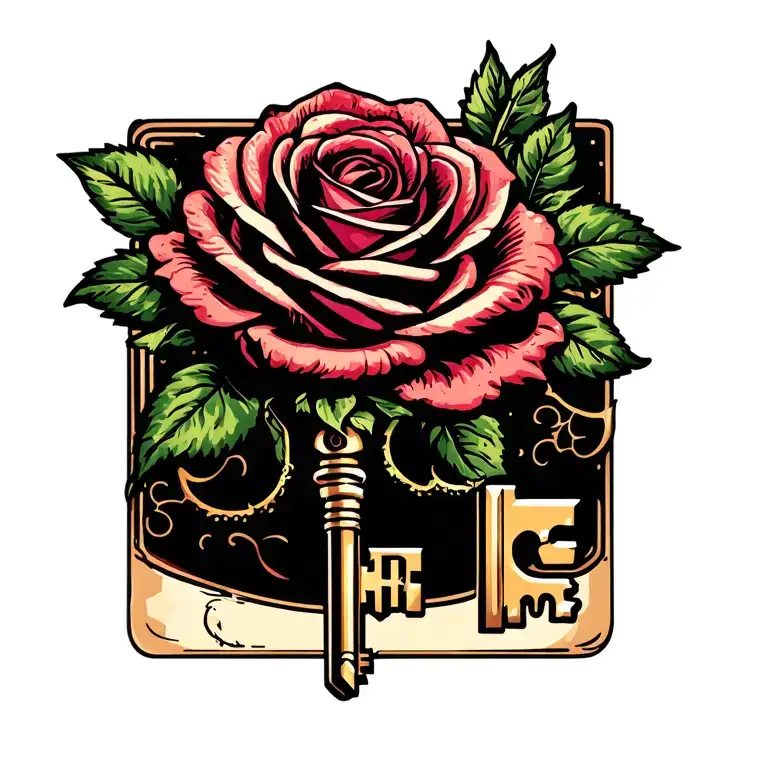Key And A Rose