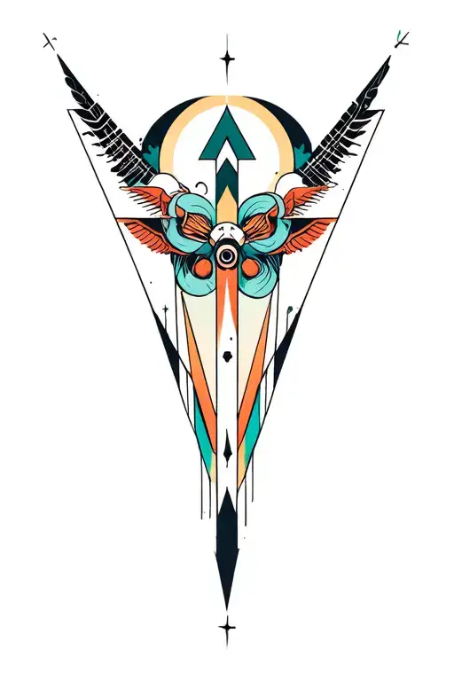 Synthesizer Cirquit Geometric Design Under Knee Color