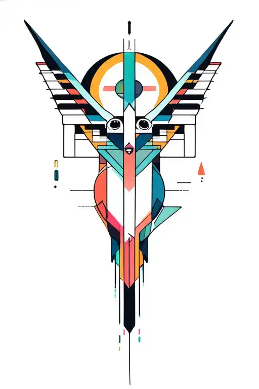 Synthesizer Cirquit Geometric Design Under Knee Color