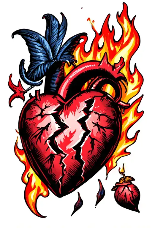 Burning Broken Heart