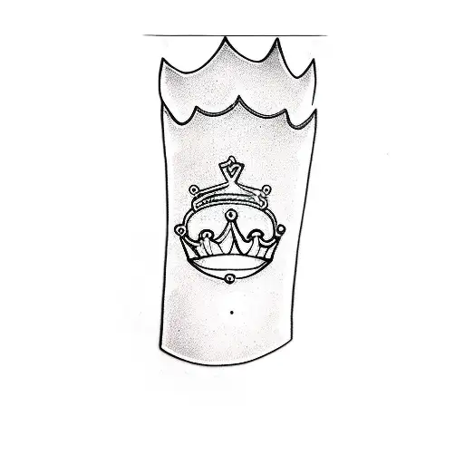 A Crown With The Name Maa