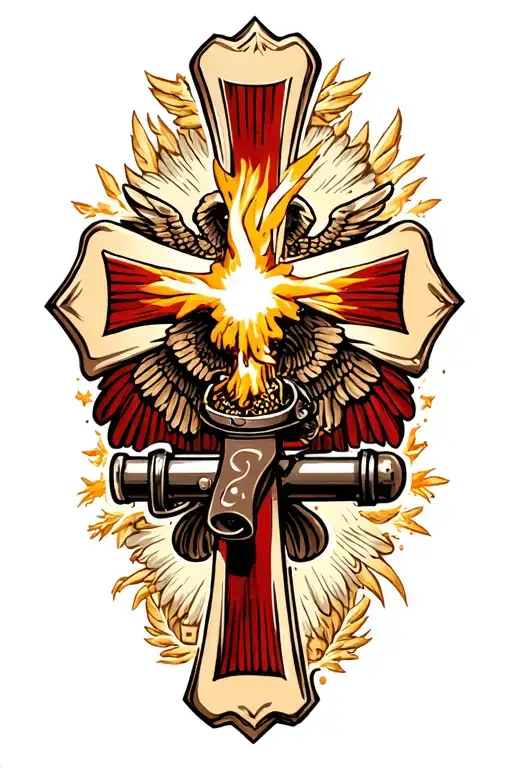 Military Cross Cannon Shooting