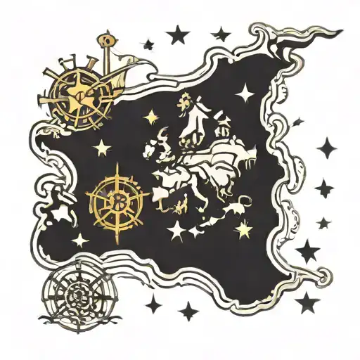 European Territory In Nautical Style