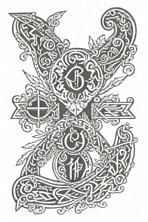 Scandinavia Runes Word