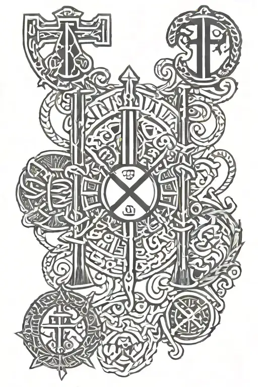 Scandinavia Runes Word