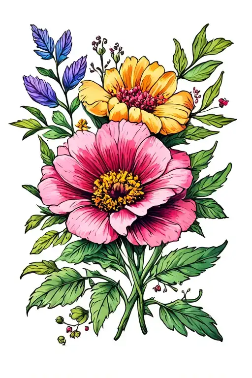 January And March Birth Flower