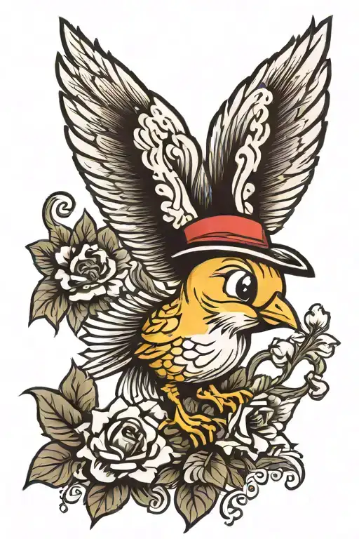 Tweety Bird Cartoon Character