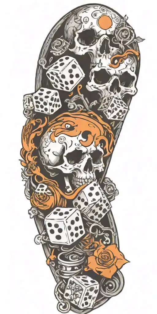 Combine D&d Dice With Musical Instruments In A Playful And Unexpected Way