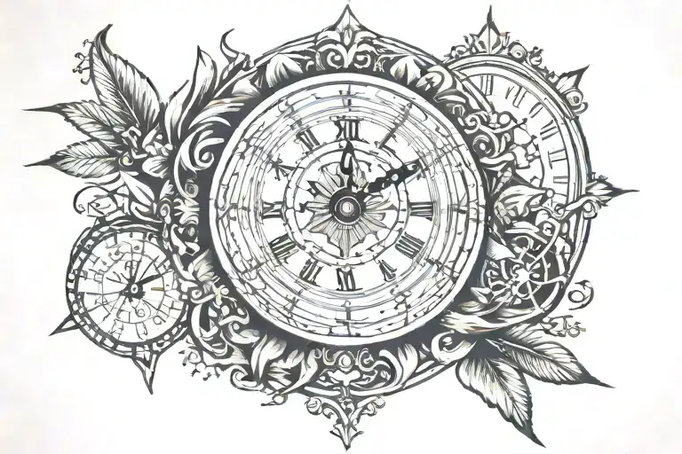 Calendar & Clock Face