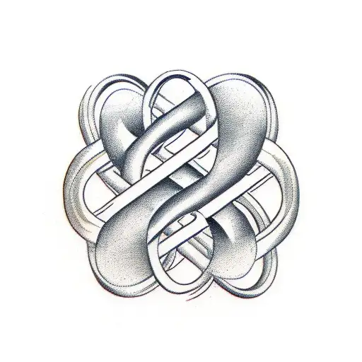 Infinity Symbol With Letter J