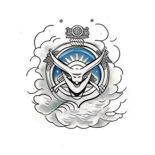 Combine Elements Of Greek Mythology And Nature In A Tattoo Design