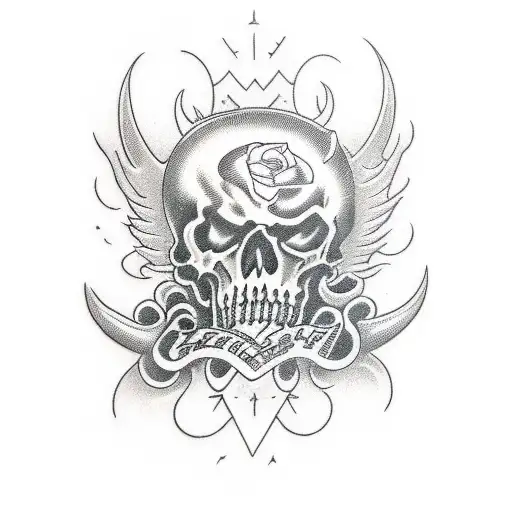 Word Chaos In Death Metal Lettering