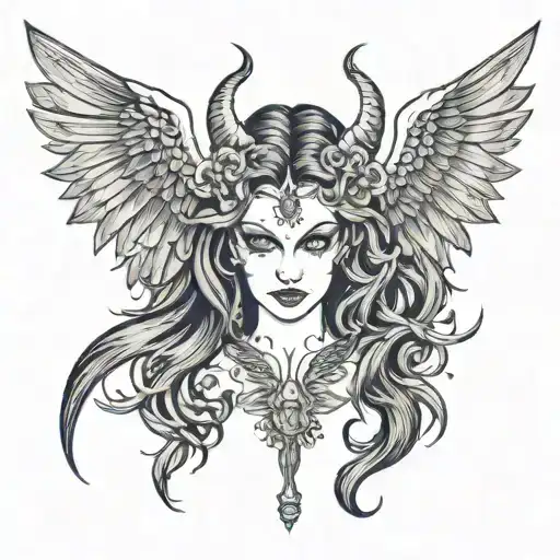 Women With Demon Wings