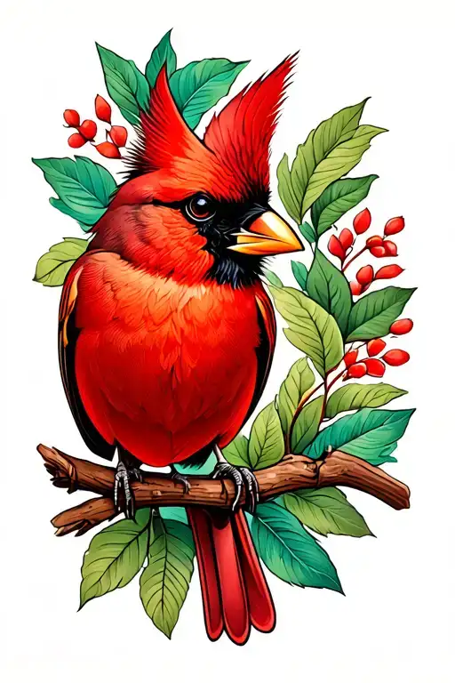 Cardinal Bird