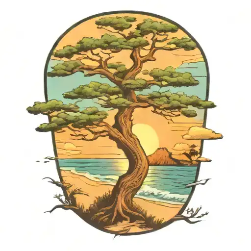 Beach Wahoo Live Oak Tree