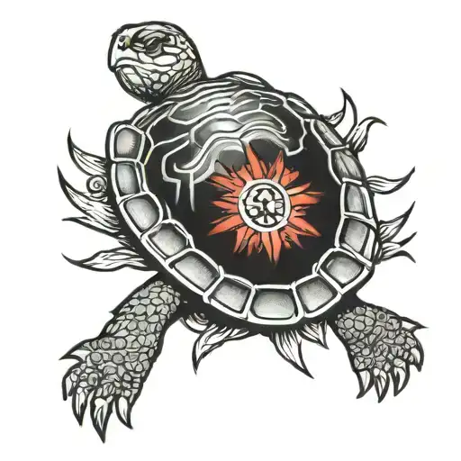 Turtle With Vengeance And Discipline