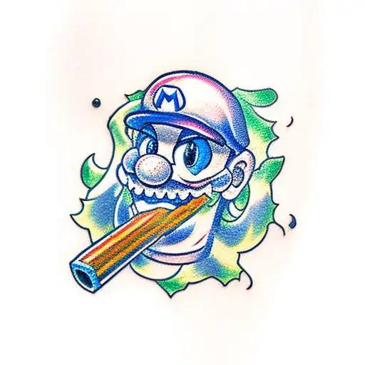 Super Mario Shyguy Grim Reaper