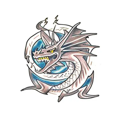 Lightning And A Dragon