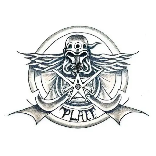 Plague Doctor With Star Of Life